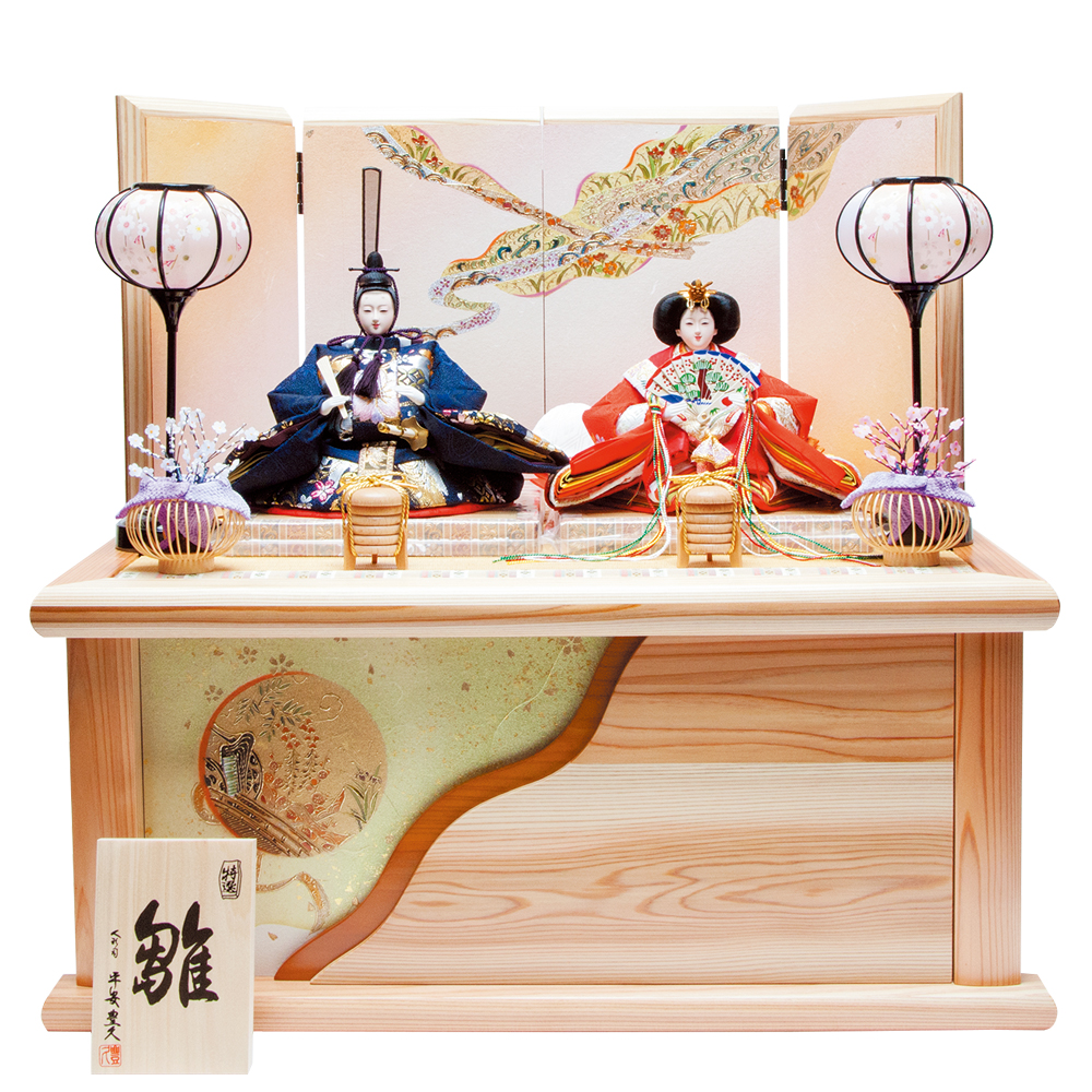衣裳着収納親王飾り